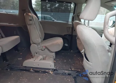 2014 Toyota Sienna Le V6 8 Passenger from USA, damaged, VIN 5TDKK3DC3ES405766